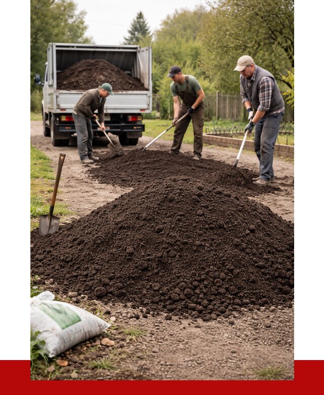 Купить землю для огорода в Азове от 3286 р./куб | ПРОНЕРУДАзв