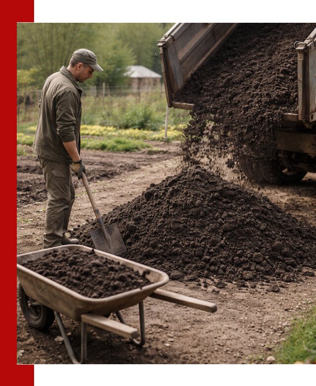 Доставка качественной земли для огорода в Азове