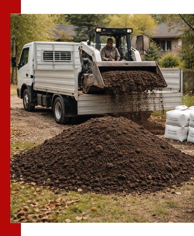 Доставка садовой земли в больших объёмах в Азове