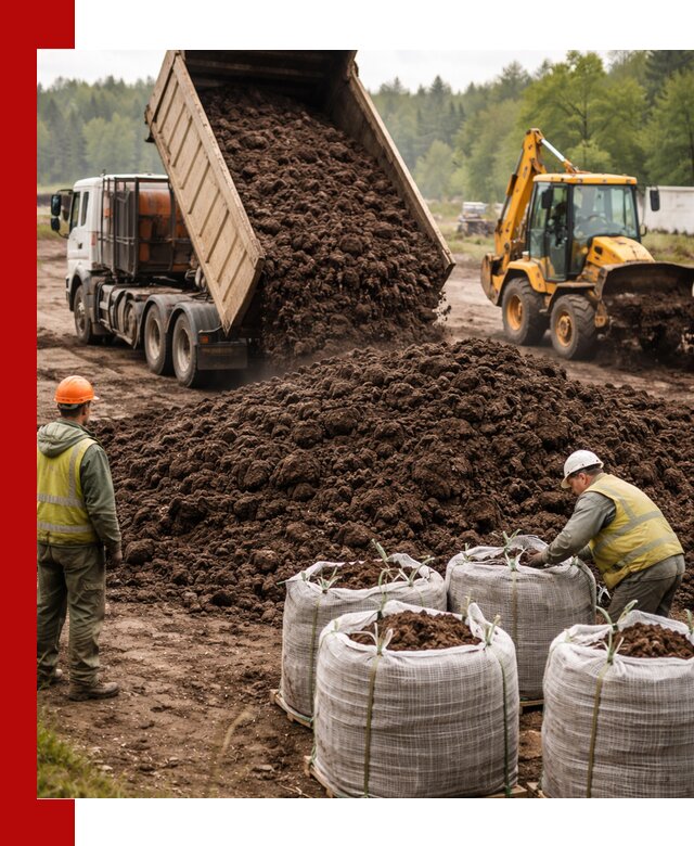 Доставка нейтрального торфа в Азове оптом и в розницу