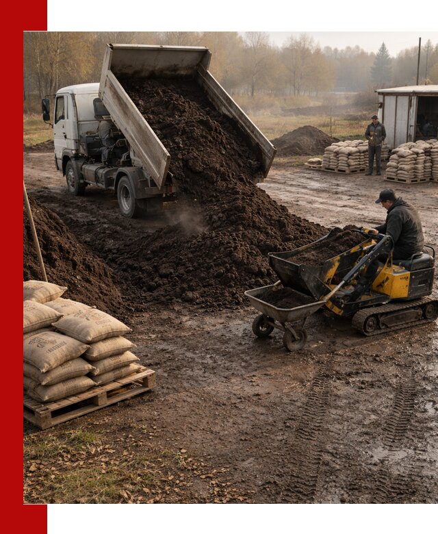 Кислый торф в доставке по выгодным ценам в Азове