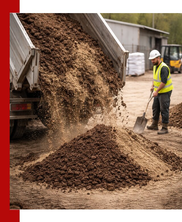 Доставка торфо-песчаной смеси в Азове для строительства и озеленения