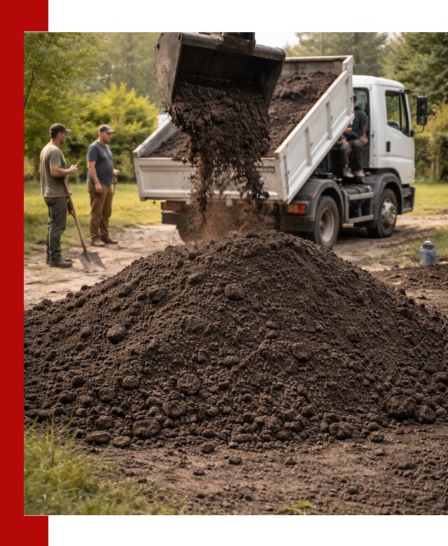 Доставка и продажа чернозема в Азове оптом и в розницу