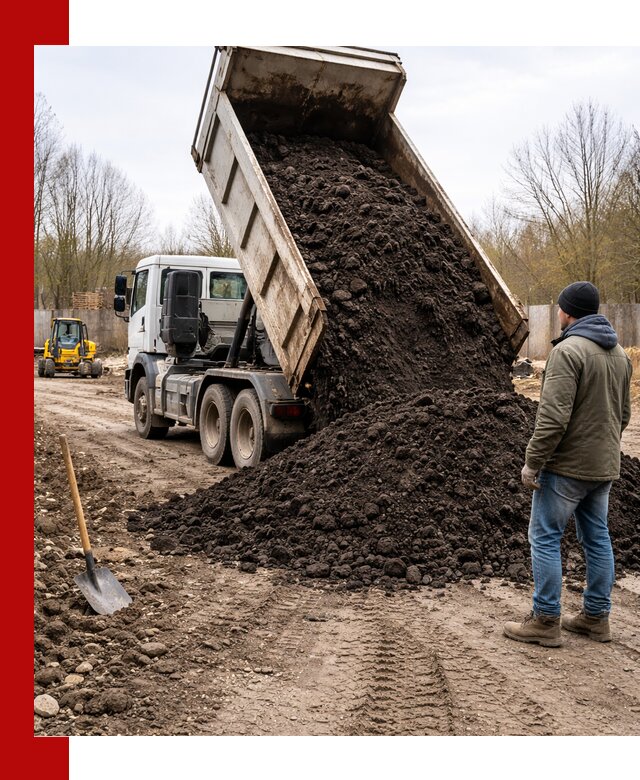 Доставка чернозема навалом в Азове быстро и выгодно