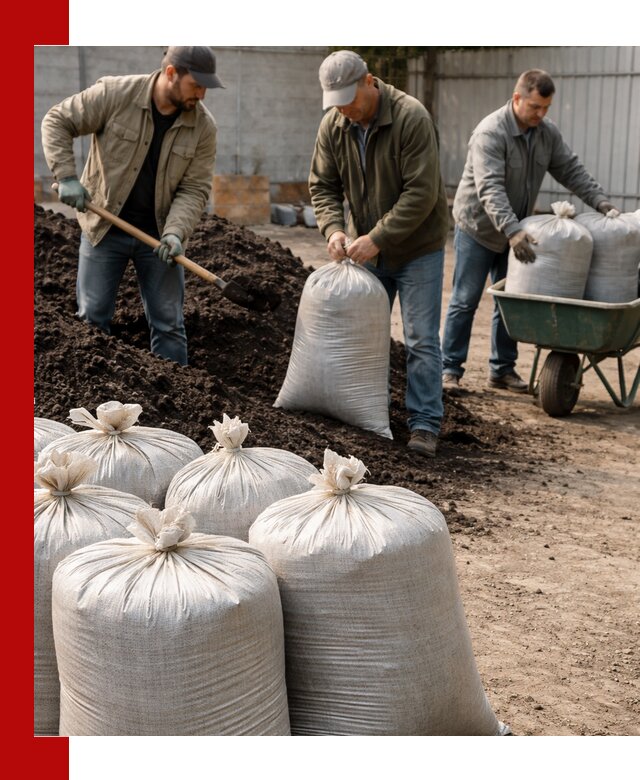 Купить чернозем в мешках с доставкой в Азове