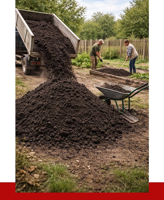 Купить чернозем для огорода в Азове от 2567 р. | ПРОНЕРУДАзв