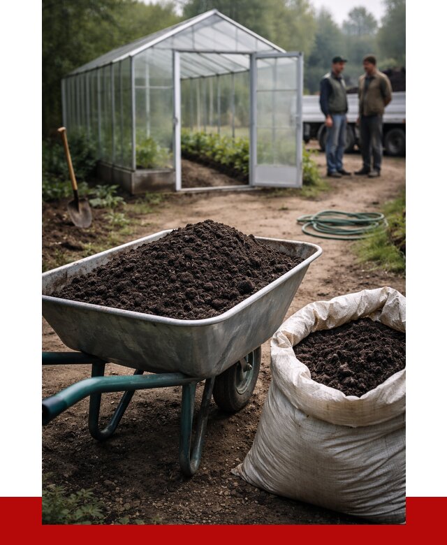 Чернозем для теплицы в Азове с доставкой от 1540 р. | ПРОНЕРУДАзв