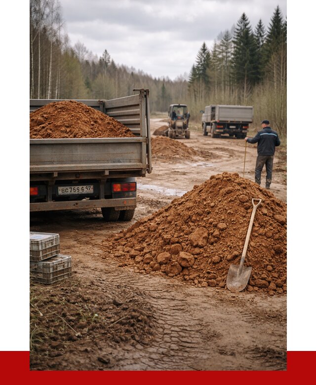 Глина и суглинки в Азове от 4621 р. за куб | ПРОНЕРУДАзв