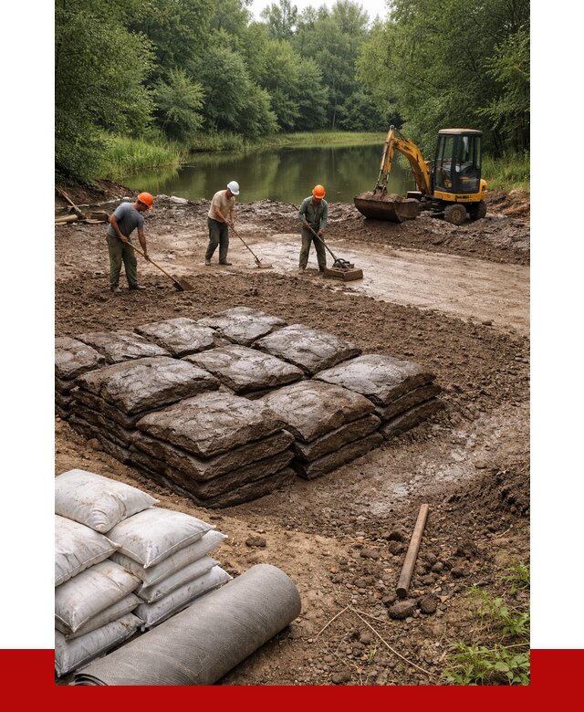 Купить глину для пруда в Азове от 4621 р. с доставкой | ПРОНЕРУДАзв