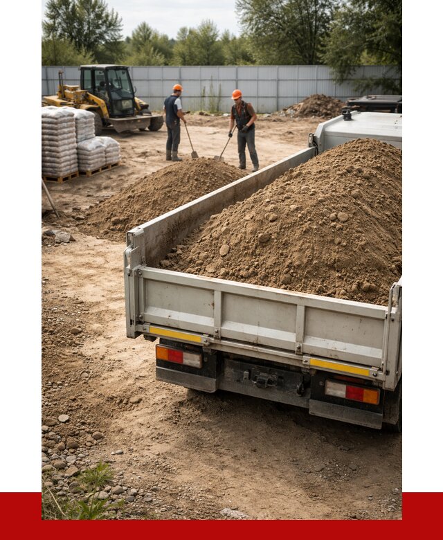 Супесь с доставкой в Азове от 2516 р. за куб | ПРОНЕРУДАзв