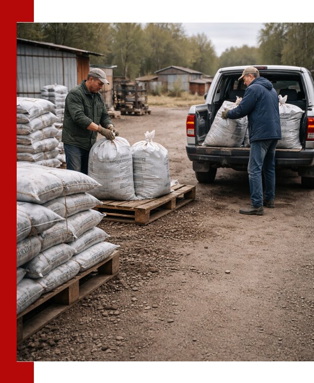 Купить конский навоз в мешках с доставкой в Азове