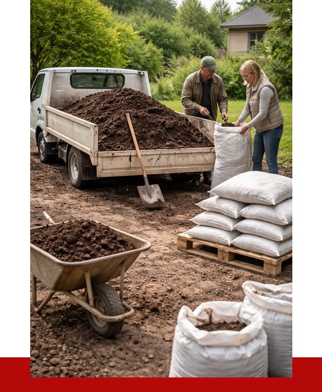 Перегной в мешках с доставкой в Азове от 2259 р. | ПРОНЕРУДАзв