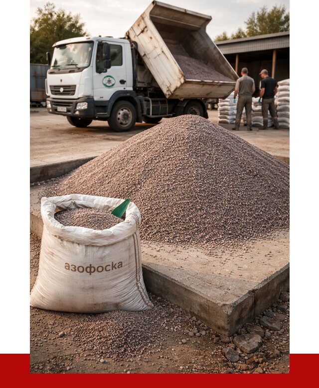 Купить азофоска в Азове с доставкой от 1232 р. за куб | ПРОНЕРУДАзв