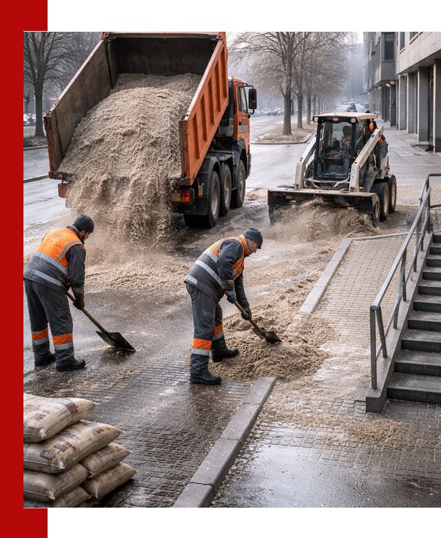Поставка противогололедных материалов в Азове