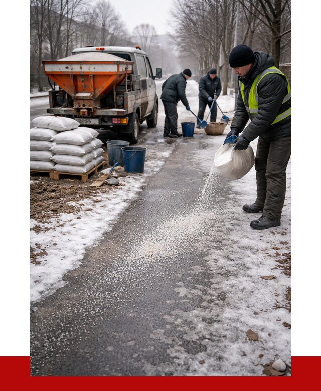 Реагент против гололеда в Азове с доставкой от 4621 р. | ПРОНЕРУДАзв