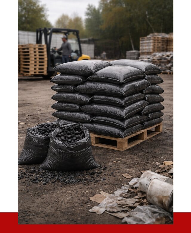 Купить уголь в мешках с доставкой в Азове от 7702 р. | ПРОНЕРУДАзв