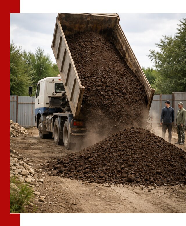 Доставка самосвалом 10 кубов в Азове быстро и надёжно