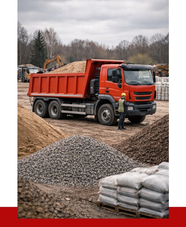 Доставка самосвалом 25 кубов в Азове от 7702 р. | ПРОНЕРУДАзв