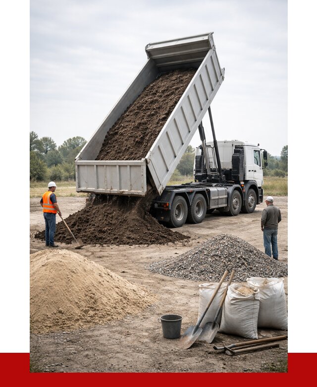 Доставка самосвалом 30 кубов в Азове от 8729 р. | ПРОНЕРУДАзв