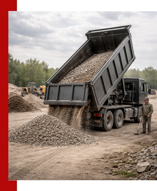 Доставка самосвалом 30 м3 по выгодным ценам в Азове