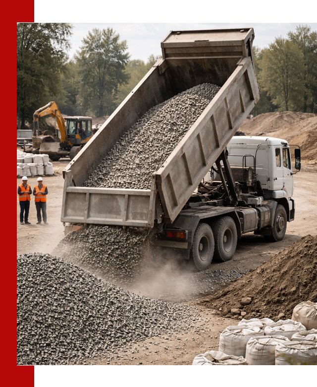 Аренда самосвала в Азове для доставки сыпучих и нерудных материалов