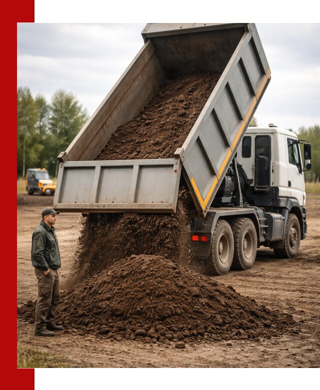 Аренда самосвала с водителем в Азове для сыпучих грузов и навоза