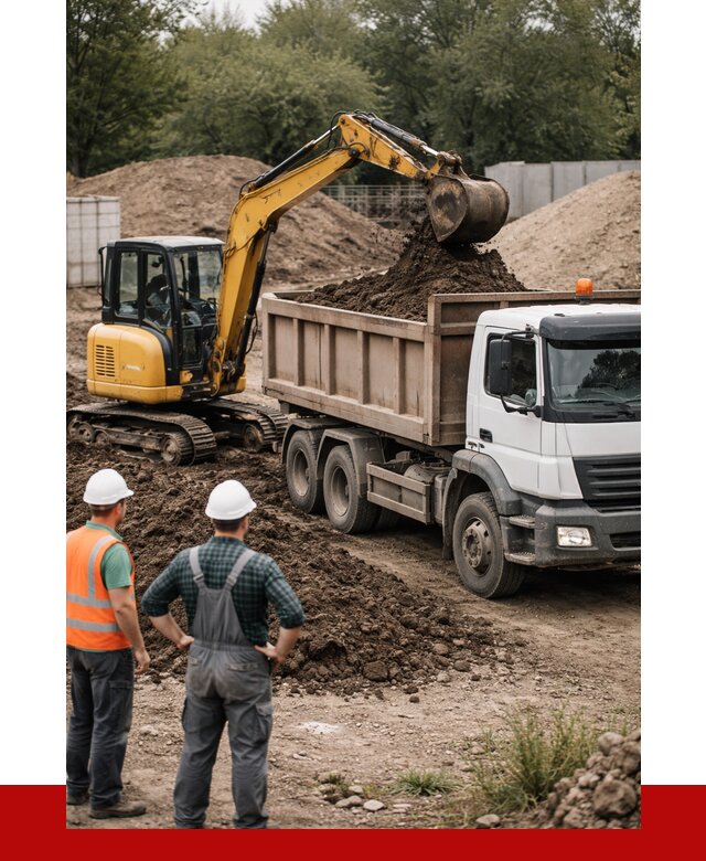 Вывоз грунта в Азове от 4621 р. самосвалом | ПРОНЕРУДАзв