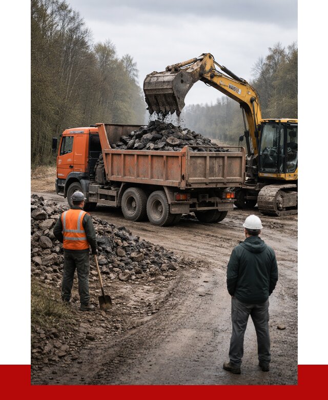 Вывоз асфальта в Азове от 4621 р. самосвалом ПРОНЕРУДАзв