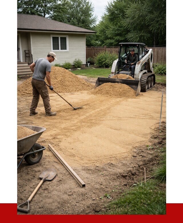 Отсыпка участка песком в Азове, от 2567 р., ПРОНЕРУДАзв