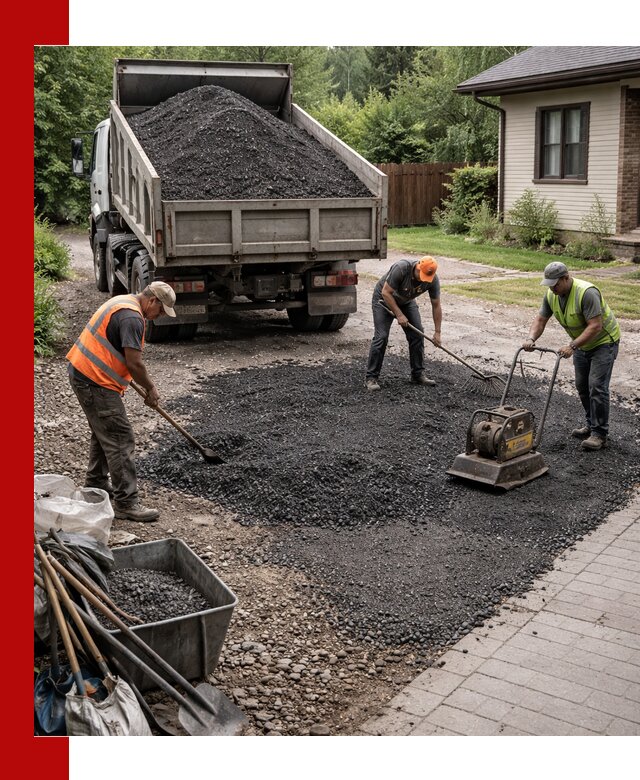 Асфальтовая крошка для двора с доставкой в Азове